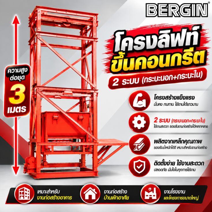 โครงลิฟท์ขึ้นคอนกรีต 2 ระบบ.1